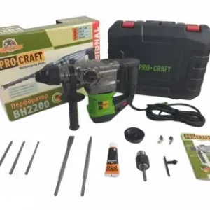 Reduceri Ciocan Rotopercutor Procraft BH2200, 6J, 1500 W, 820rpm, 5000bpm