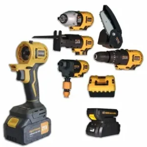 Reducere extra JFCT001 trusa 5 in 1 scule cu acumulator
