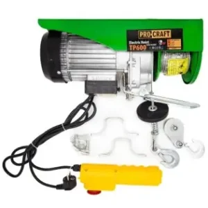 Scripete electric PROCRAFT TP600, 1200 W, 600 Kg Retur ușor