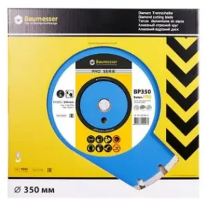Cumpără online DISC DIAMANTAT BAUMESSER 1A1RSS/C3-H 125X2,2/1,4X8X22,23-10 BAUMESSER BETON PRO