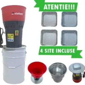 Retur ușor Moara electrica pentru cereale 25L Elefant