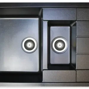 Chiuveta de bucatarie Elefant Premium Toskana Negru metalic 775x495 mm Ofertă