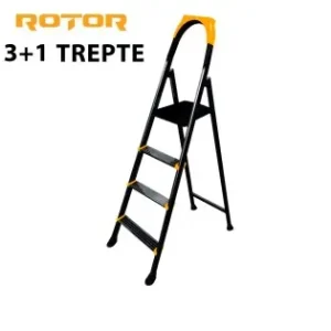 Disponibil imediat Scara Metalica Pliabila 3+1 Trepte ROTOR