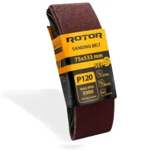 Reducere de preț Banda de slefuit ROTOR P120 75*533 set 5