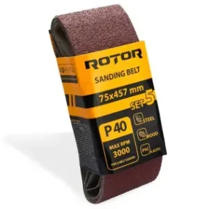 Banda de slefuit ROTOR P40 75*457 set 5 Cel mai bun preț