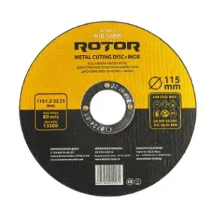 Retur ușor Disc abraziv pentru metal+inox ROTOR 115*1,2*22, 23