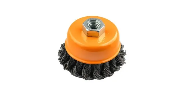 Preț promoțional Perie de sarma tip cupa cu noduri rasucite ROTOR 75mm M14