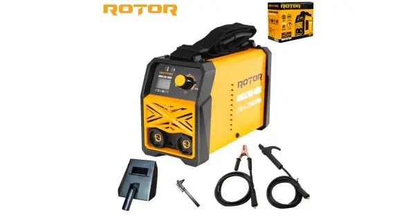 Aparat de sudura LCD Color ROTOR MMA200-MIN, 200 A Comandă acum