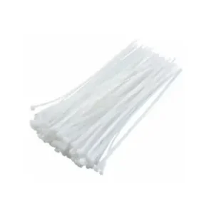 Transport gratuit Colier plastic alb, 5x300, 100 bucati, VARGO V-118151
