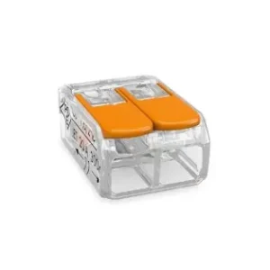 Retur ușor Conector derivatie slim 2 poli VARGO V-109496
