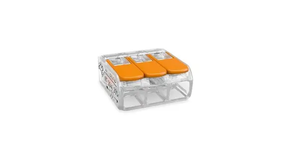 Cumpărături sigure V-109497 Conector derivatie slim 3 poli VARGO