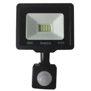 Proiector LED cu senzor de miscare 10W 6500K lumina rece V-330310 VARGO Ultima șansă