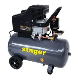 Stager HM2050B compresor aer, 50L, 8bar, 200L/min, monofazat, angrenare directa Nu rata
