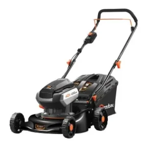 Cel mai vândut Redback E142C Masina de tuns gazon acumulatori 40V, 420mm, 40L, reglaj central, solo
