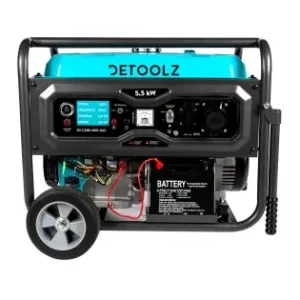 Bestseller Generator Detoolz 5.5kW 2P230 B4T pornire electrica 25L cu roti G02