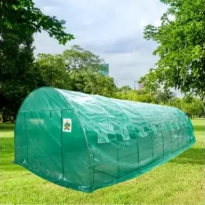Preț mic Solar/Sera Micul Fermier 8x4x2.5m , polietilena, densitate 140g/mp UV4