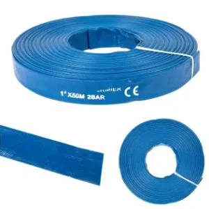 Chilipir Furtun apa refulare Flat PVC 1" 50 M