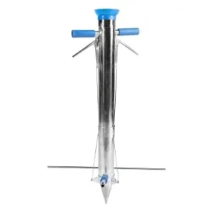 Plantator inox cu 2 manere si pedala Preț promoțional
