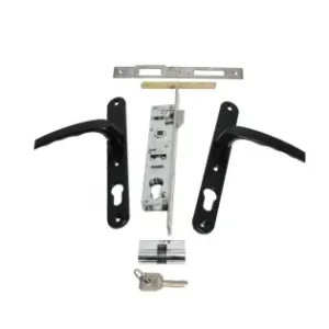 Broasca cu butuc si silduri NEAGRA pentru usa (yala) Ofertă exclusivă