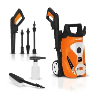 Aparat de spalat cu presiune RURIS CleanPowerJet1100, 1400 W, 390 l/h, 110 bar, accesorii incluse Cumpărături sigure
