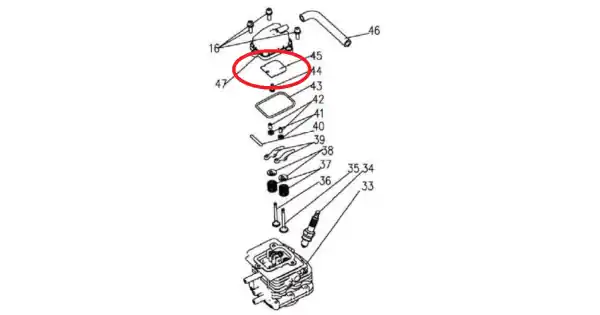 Mai ieftin Placa RURIS PS740c-1-45, pentru motocositoarea Ruris 740c