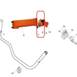 Brida inferioara RURIS PS400-1-51, pentru motocositoarea Ruris RR400 Chilipir