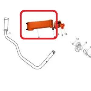 Suport coarne RURIS PS441-1-06, pentru motocositoarea Ruris 431 Livrare gratuită