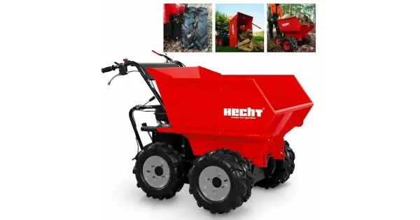 Cel mai bun preț Transportor cu roti HECHT 2650, motor pe benzina, putere 6.5 CP, capacitate cilindrica 196 CC, capacitate incarcare 500 kg