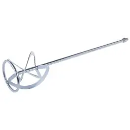 Disponibil imediat Paleta amestecare vopsea in spirala cu 3 lame si inel 120x600 mm 35091 Festa