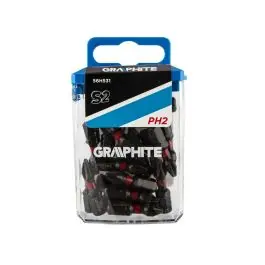 Set capete surubelnita impact 20buc PH2 56H531 Graphite Livrare rapidă