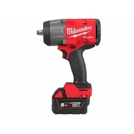 Masina de insurubat (cu tubulare 1/2") impact 2 acumulatori 18V 5Ah M18 FHIW2F12-502X Milwaukee Noutate