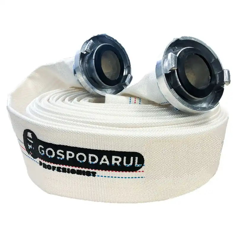 Bestseller Furtun pompieri - PVC panzat, 3" (75mm), 20m + 1 conector