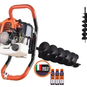 Motoburghiu foreza de pamant WOLFSON STB-52, 1470W, 52cc, include burghiu 150mm + 3 ulei 0.1L Vezi acum