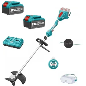 Motocoasa LI-ION si trimmer TOTAL - 40V INCLUDE 2 BATERII, 1 INCARCATOR Cel mai bun preț
