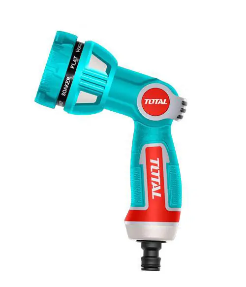 Vezi acum Pistol de stropit TOTAL 9 functii, metal, adaptor 3/4", reglaj debit