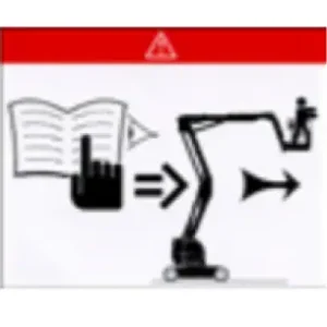 Autocolant pentru nacele marca Manitou 120 AETJL, 150AETJ COMPACT, 150AETJL, 170AETJL Ieftin
