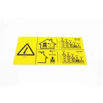 Autocolant pentru nacele Genie GS1930, GS1932 Mai ieftin