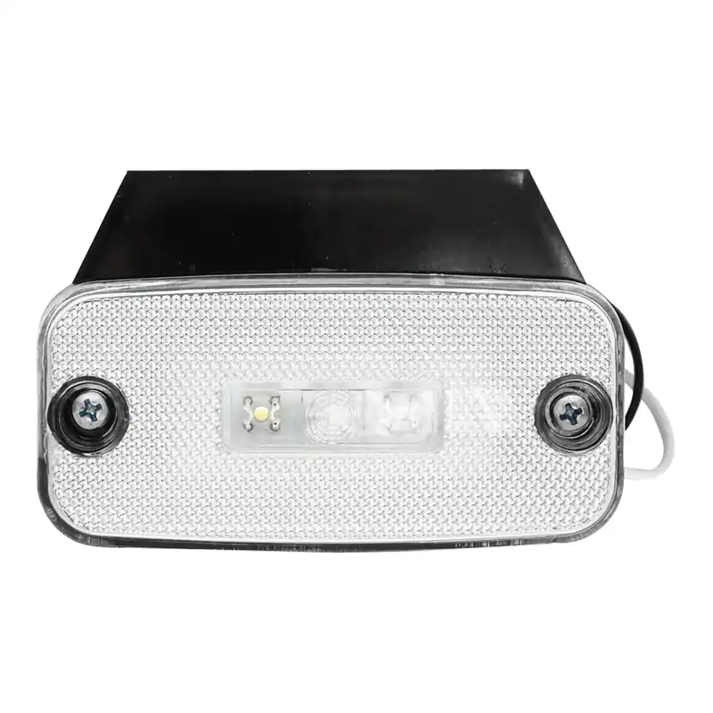 Chilipir Lampa laterala de gabarit alba cu 3 LED-uri SMD 24V