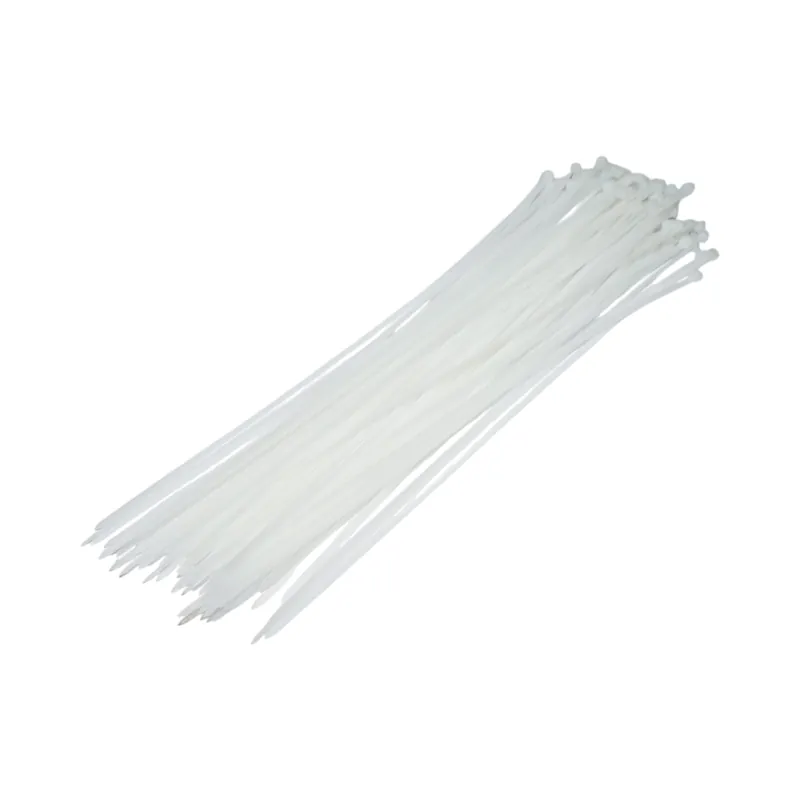 Ofertă Faseta colier plastic alb 3.6x360mm 100 buc/set Longroad