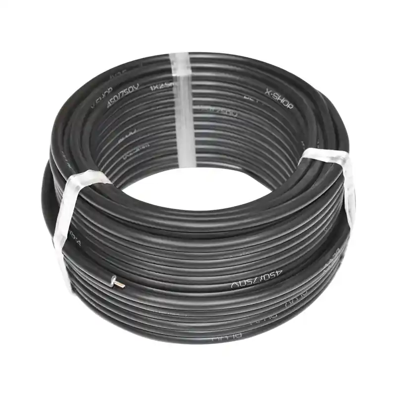 Ultima șansă Cablu electric subteran 1x2.5 mm 25m/rola pentru gard electric Breckner Germany