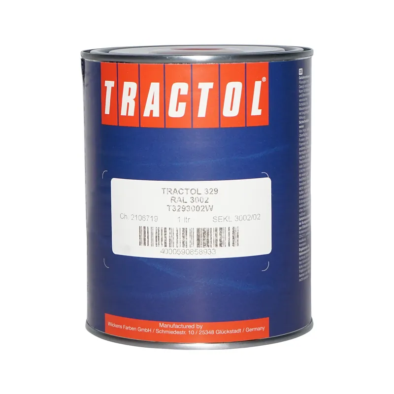 Vopsea auto rosu tip Welger RAL 3002 1L Tractol Plată sigură