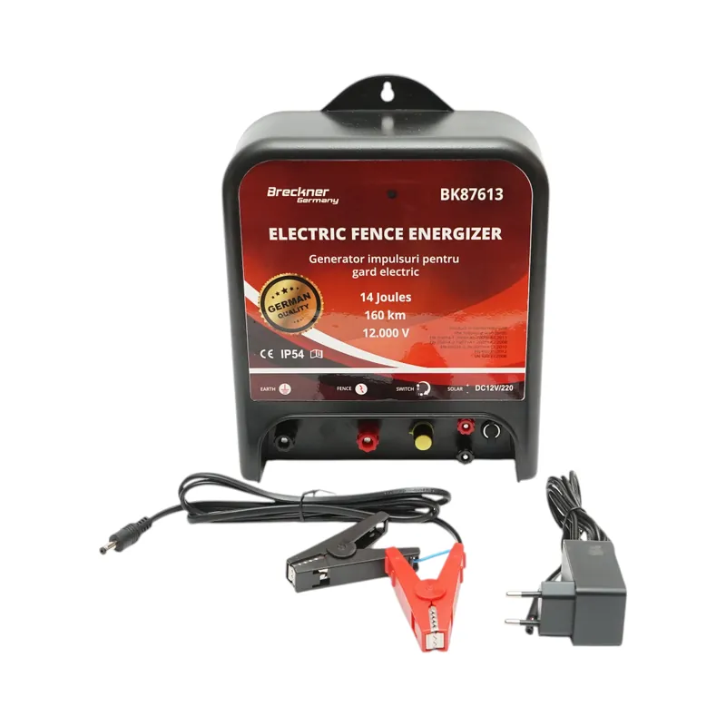 Aparat generator impulsuri 12/220V, 14 Joule pentru gard electric Breckner Germany Mai ieftin