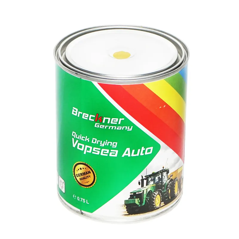 Vopsea auto galben tip Komatsu 0,75L Breckner Germany Chilipir