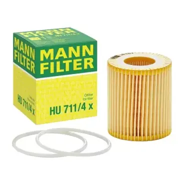 Livrare expres Filtru ulei HU 711/4 x Mann Filter