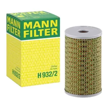 Retur ușor Filtru ulei H 932/2 Mann Filter