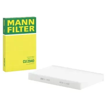 Filtru cabina CU 2940 Mann Filter Cel mai vândut
