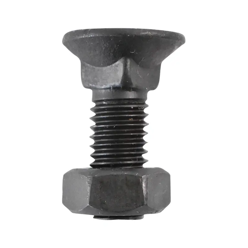 Plată securizată Surub si piulita M12x35 cap conic cu patrat 12mm