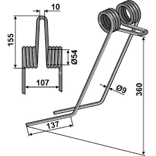 Ofertă limitată Arc acoperire urma kuhn nodet K3005740